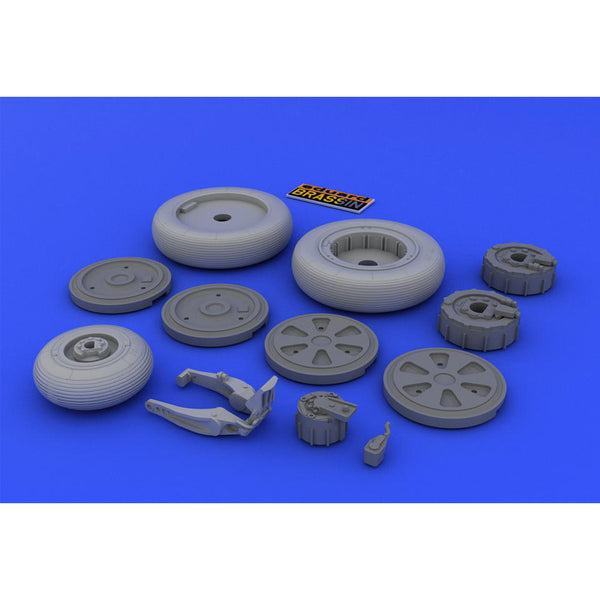 MiG-21 wheels 1/48