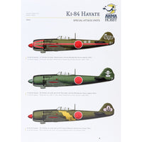 Ki-84 Hayate Special Attack Units 1/72