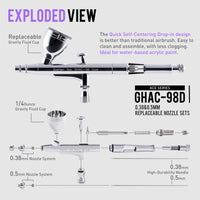 GHAC-98D Ace Series Airbrush