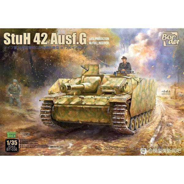 StuH 42 Ausf. G Late Production w/full interior 1/35