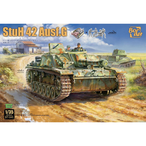 StuH 42 Ausf. G early production w/full interior 1/35