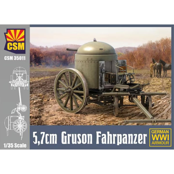 5,7cm Gruson Fahrpanzer 1/35