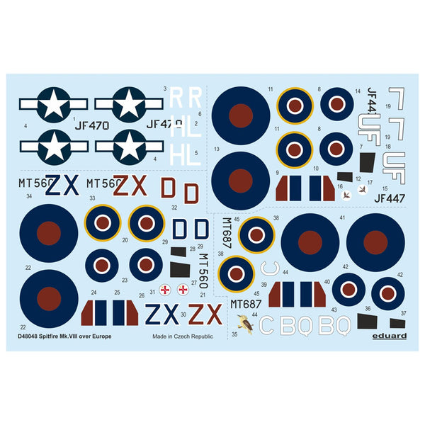 Spitfire Mk. VIII over Europe 1/48