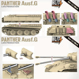 Panther Ausf.G Late Production - Super Blitz 1/35