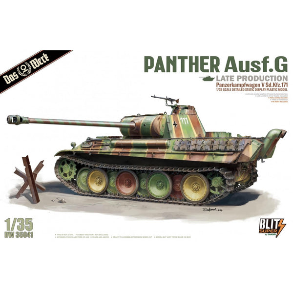 Panther Ausf.G Late Production - Super Blitz 1/35