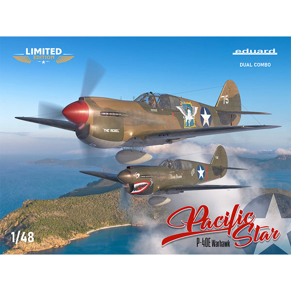 PACIFIC STAR P-40E Warhawk DUAL COMBO 1/48