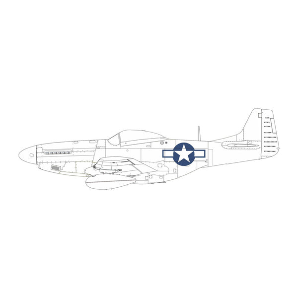 P-51D national insignia 1/48