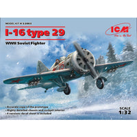 I-16 type 29 WWII Soviet Fighter 1/32