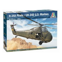 H-34A Pirate / UH-34D U.S. Marines 1/48