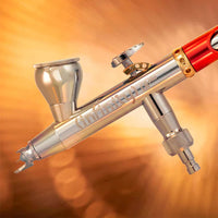 Harder & Steenbeck INFINITY 2024 CR plus 2 in 1 double action airbrush 0.25 + 0.44mm with 2ml cup and 4ml cup