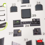 EA-18G "Growler" interior 3D decals for MENG kit 1/48