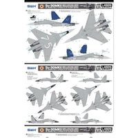 Su-30MKI "Flanker-H" Multi-Role Fighter w/BrahMos cruise missile 1/48