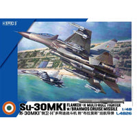 Su-30MKI "Flanker-H" Multi-Role Fighter w/BrahMos cruise missile 1/48