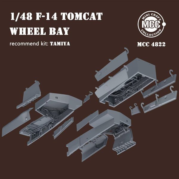 F-14 Tomcat Wheel Bay 1/48