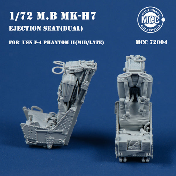 M.B MK.H7 Ejection Seats for F-4 Phantom II Navy variants (2pcs) 1/72