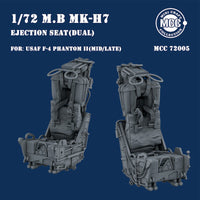 M.B MK.H7 Ejection Seats for F-4 Phantom II Air Force variants (2pcs) 1/72