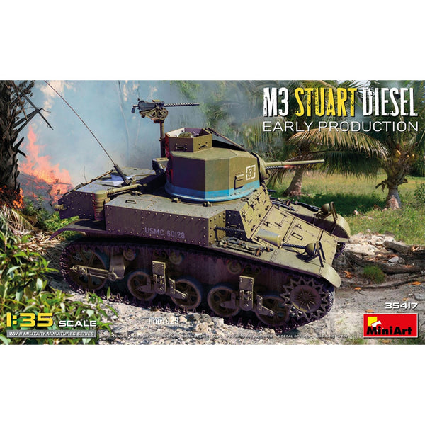 M3 Stuart Diesel Early Production 1/35