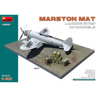 Marston Mat Landing Strip w/Barrels 1/48