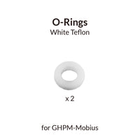 Premium Mobius Series White O-Rings for Nozzle