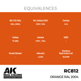 RC812 Orange RAL 2004 17ml