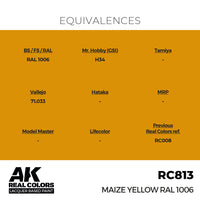 RC813 Maize Yellow RAL 1006 17ml