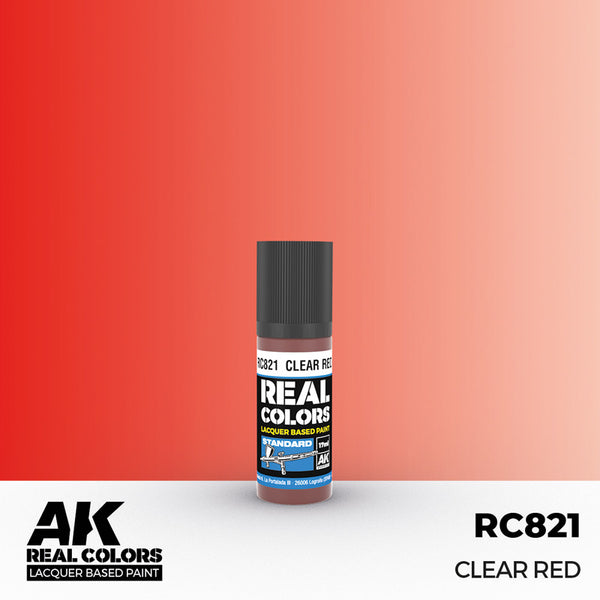 RC821 Clear Red 17ml