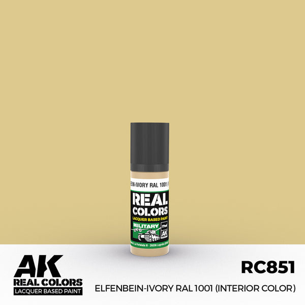 RC851 Elfenbein-Ivory RAL 1001 (Interior Color) 17ml