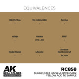 RC858 Dunkelgelb Nach Muster-Dark Yellow acc. to Sample 17ml