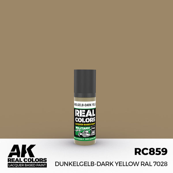 RC859 Dunkelgelb-Dark Yellow RAL 7028 17ml