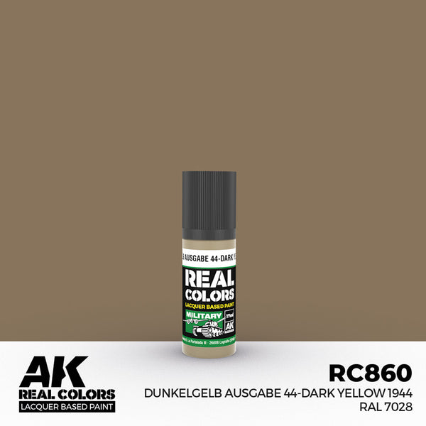 RC860 Dunkelgelb Ausgabe 44-Dark Yellow 1944 RAL 7028 17ml