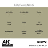 RC872 British Light Mud 17ml