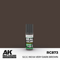 RC873 S.C.C. No.1A Very Dark Brown 17ml