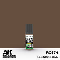 RC874 S.C.C. No.2 Brown 17ml