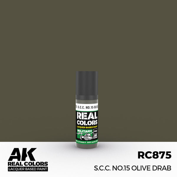 RC875 S.C.C. No.15 Olive Drab 17ml