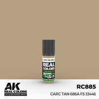 RC885 CARC Tan 686A FS 33446 17ml