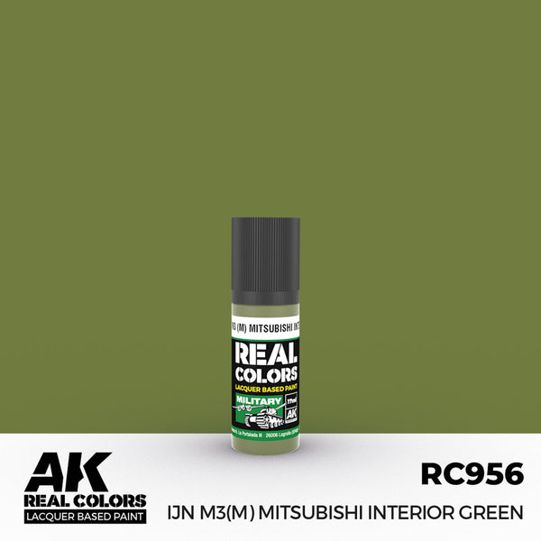 RC956 IJN M3 (M) MITSUBISHI Interior Green 17ml