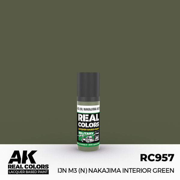 RC957 IJN M3 (N) Nakajima Interior Green 17ml