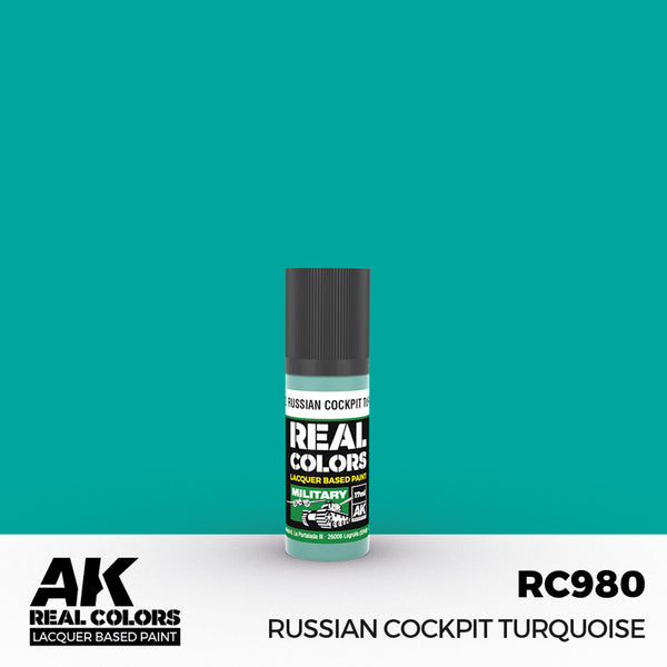 RC980 Russian Cockpit Turquoise 17ml