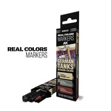 AK GERMAN TANKS INTERIOR COLORS – RC MARKERS SET