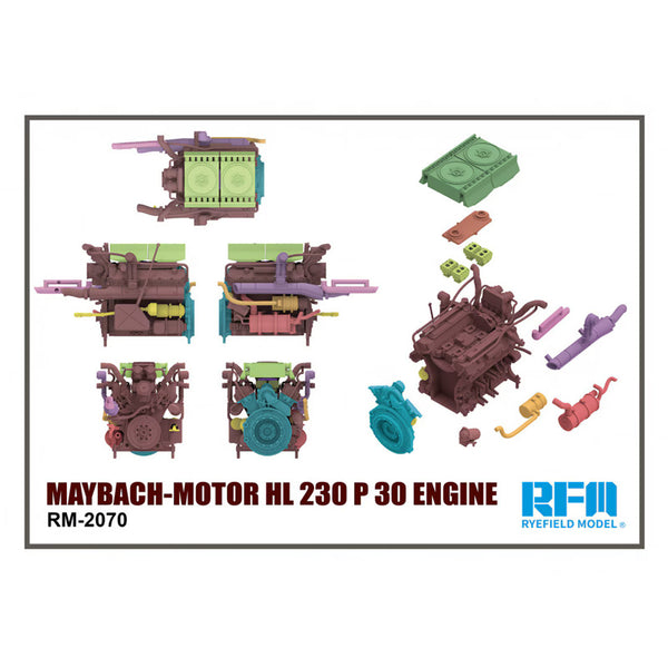 MAYBACH-Motor HL 230 P 30 Engine 1/35