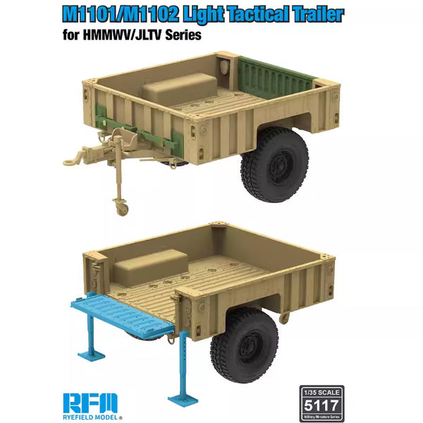 M1101/M1102 Light Tactical Trailer for HMMWV/JLTV Series 1/35