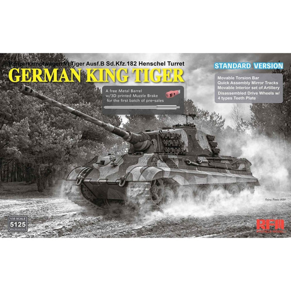 Pz.Kpfw.VI Ausf.B King Tiger Henschel Turret Sd.Kfz. 182 - Standard Version 1/35