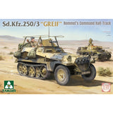 Sd.Kfz.250² BOX Sd.Kfz.250/1 + Sd.Kfz.250/3 "GREIF" 1/35 + 1/16 Erwin Rommel