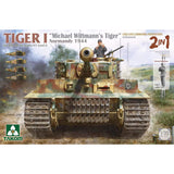 Tiger I (2) Box 2 kits 1/35 & 1/16 Wittman figure