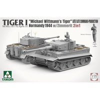 Tiger I Late Production w/zimmerit Normandy 1944 1/35