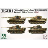 Tiger I Late Production w/zimmerit Normandy 1944 1/35