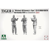 Tiger I Late Production w/zimmerit Normandy 1944 1/35