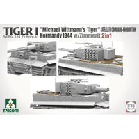 Tiger I Late Production w/zimmerit Normandy 1944 1/35