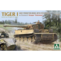 Tiger I Early Production with Steel Wheels w/zimmerit 1/35