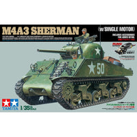 U.S. Medium Tank M4A3 Sherman w/single motor 1/35